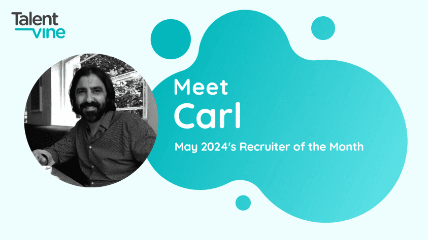 TalentVine Recruiter of the Month - Carl Di Nuzzo