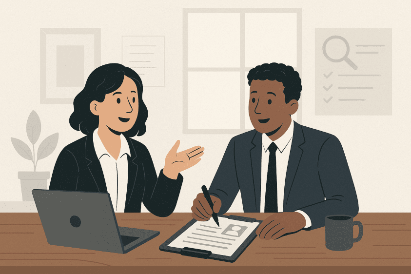 how to brief a recruiter