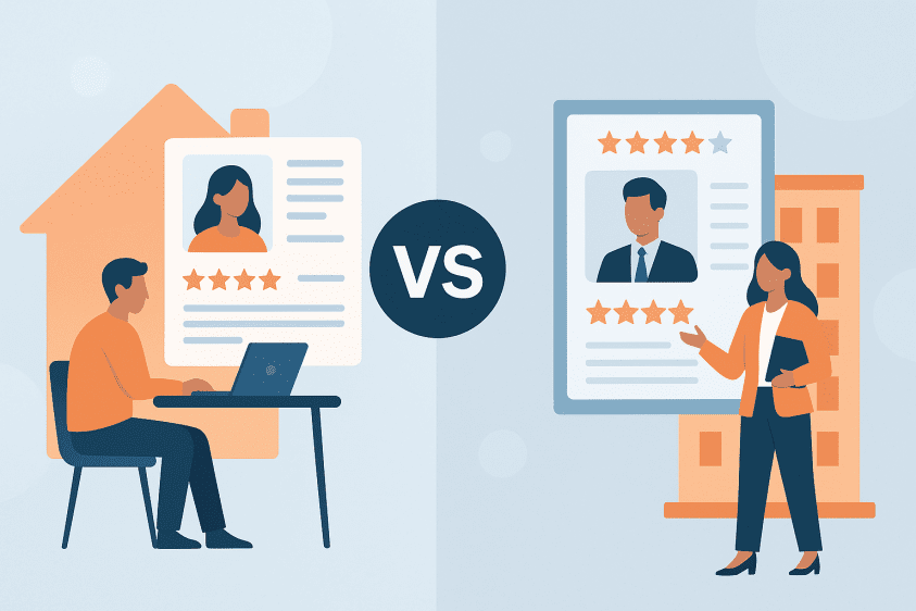 in house recruitment vs agency recruitment